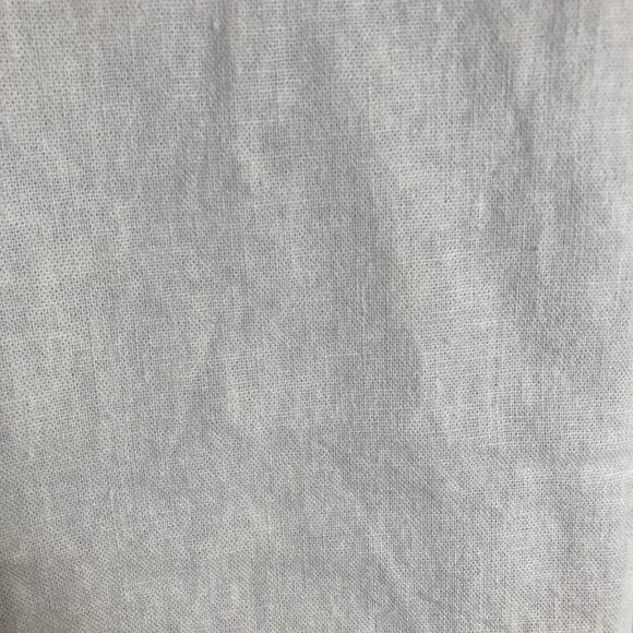 Susan Graver Women's White Linen Embroidered Button Up Shirt Size XL Boxy Boho - Picture 12 of 12